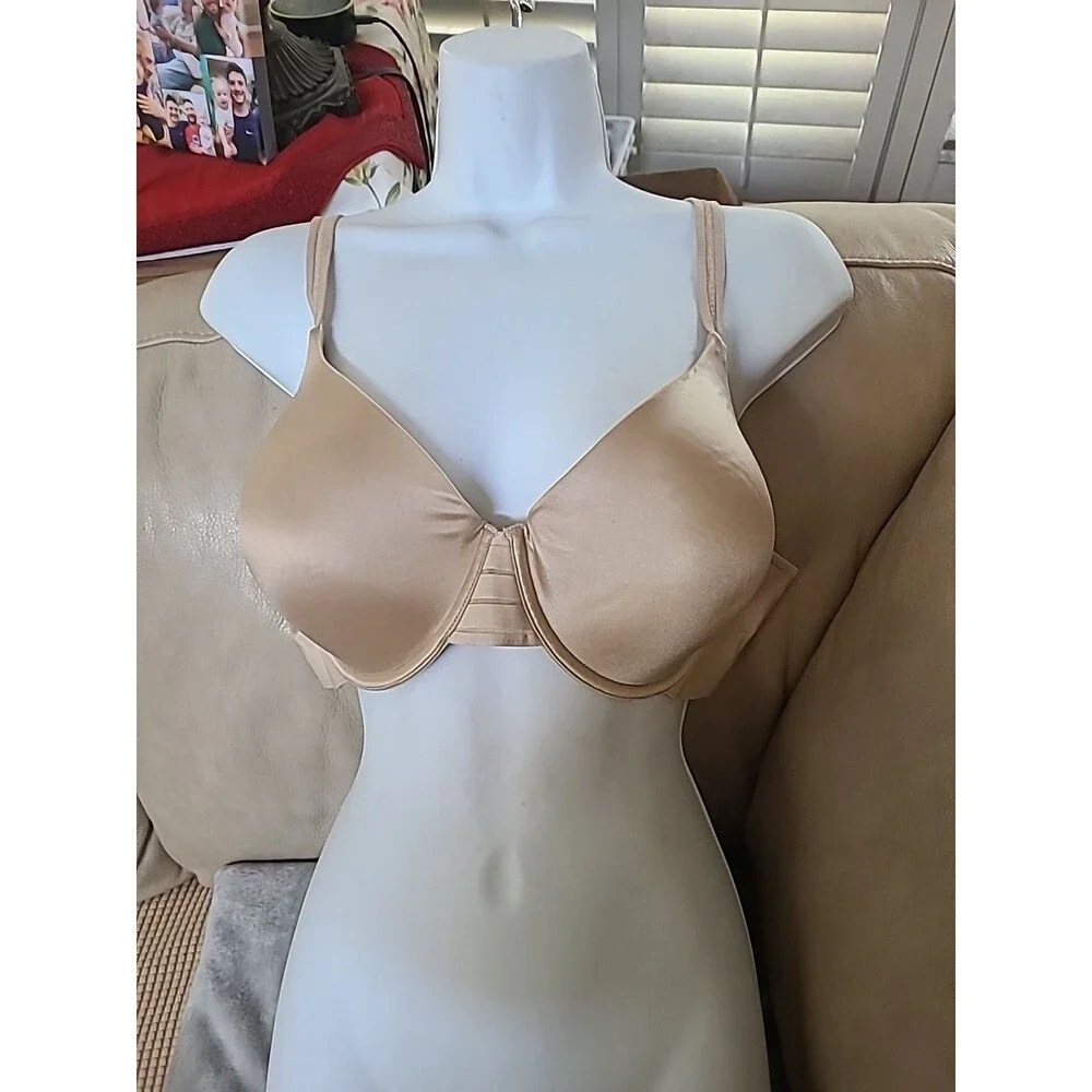 Maidenform Comfort Devotion Convertible Underwire Bra Full Coverage Size 40C